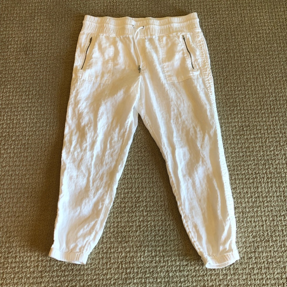 Athleta Cabo Linen Joggers